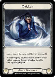 Flesh and Blood TCG | Quicken [U-WTR225] (Welcome to Rathe Unlimited)  Unlimited Normal | The Nerd Merchant