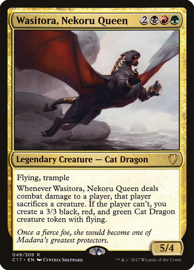 Magic | Wasitora, Nekoru Queen [Commander 2017] | The Nerd Merchant