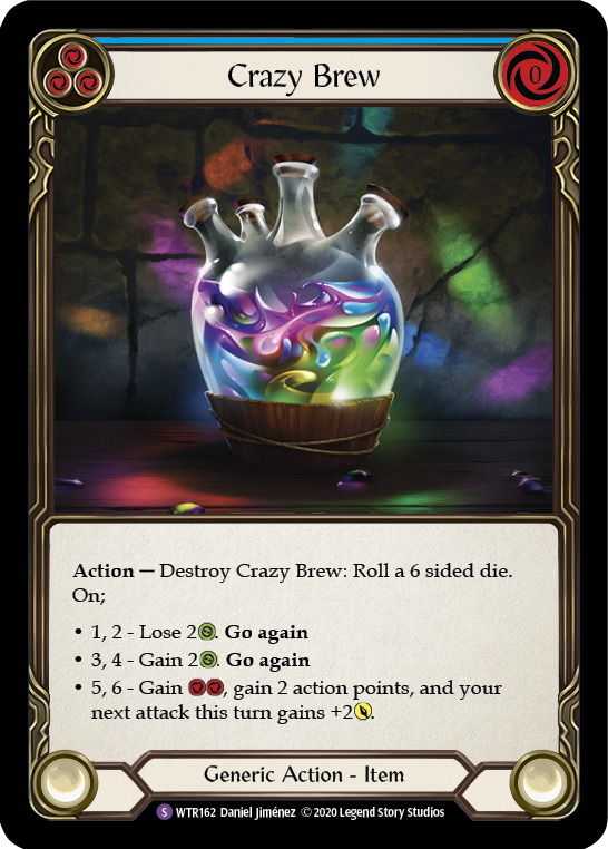 Flesh and Blood TCG | Crazy Brew [U-WTR162] (Welcome to Rathe Unlimited)  Unlimited Normal | The Nerd Merchant