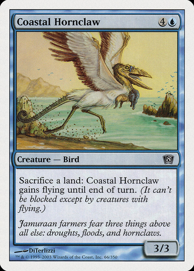 Magic | Coastal Hornclaw [Eighth Edition] | The Nerd Merchant