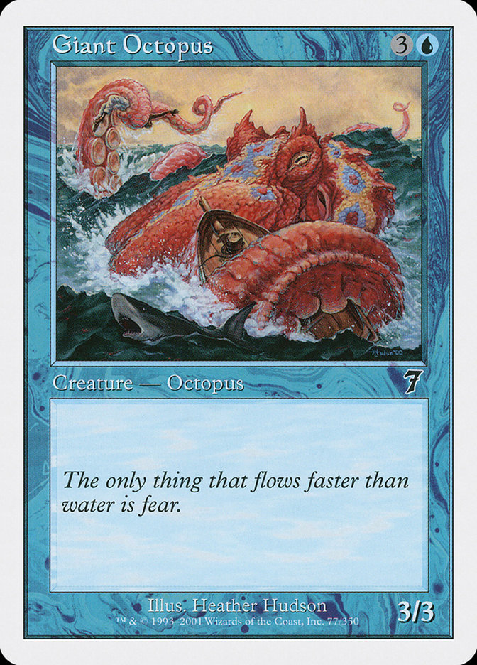 Magic | Giant Octopus [Seventh Edition] | The Nerd Merchant