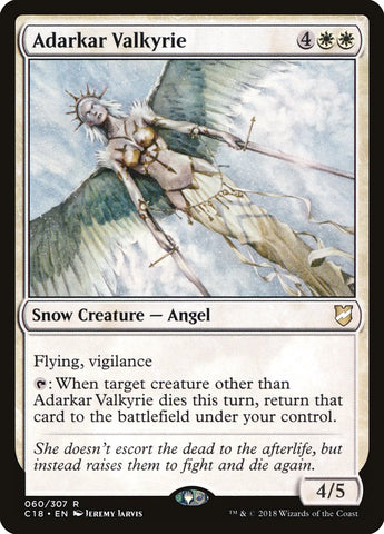 Magic | Adarkar Valkyrie [Commander 2018] | The Nerd Merchant
