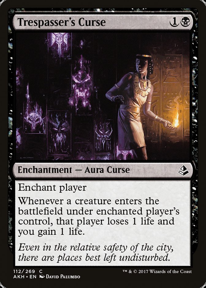 Magic | Trespasser's Curse [Amonkhet] | The Nerd Merchant