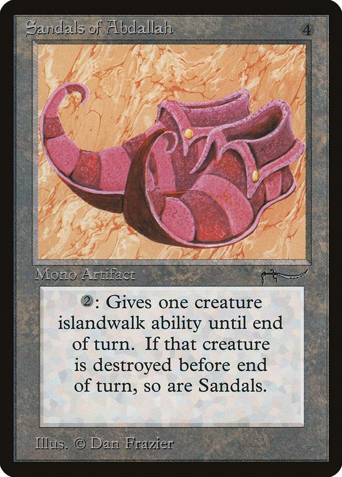 Magic | Sandals of Abdallah [Arabian Nights] | The Nerd Merchant