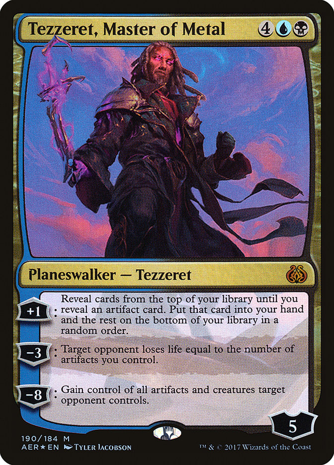 Magic | Tezzeret, Master of Metal [Aether Revolt] | The Nerd Merchant