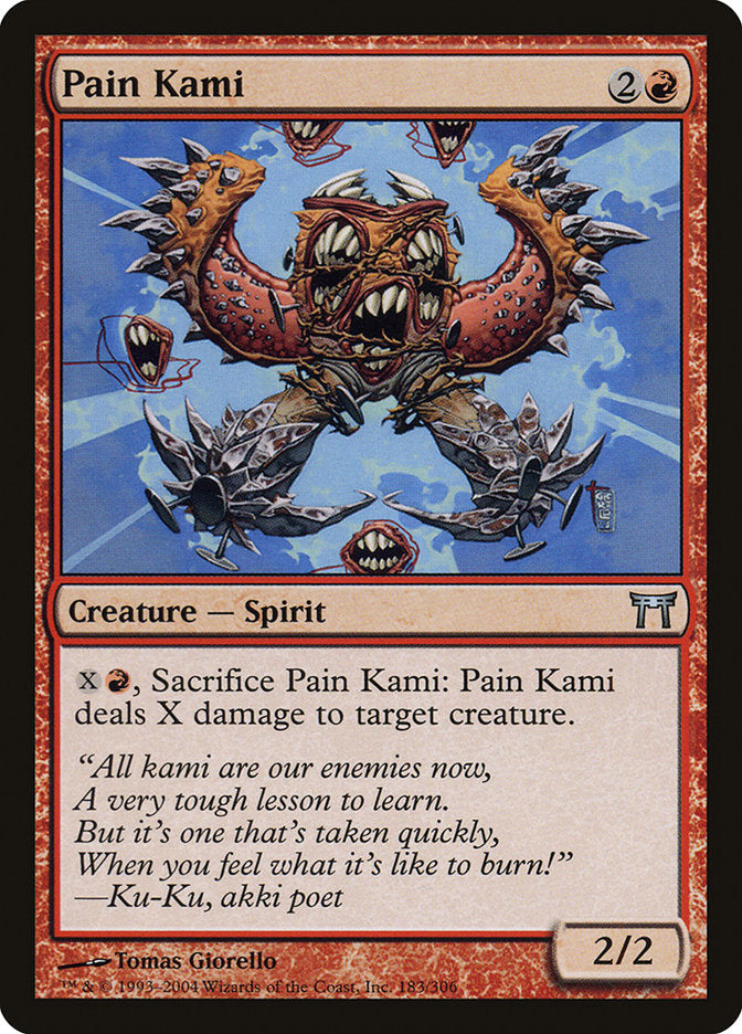Magic | Pain Kami [Champions of Kamigawa] | The Nerd Merchant