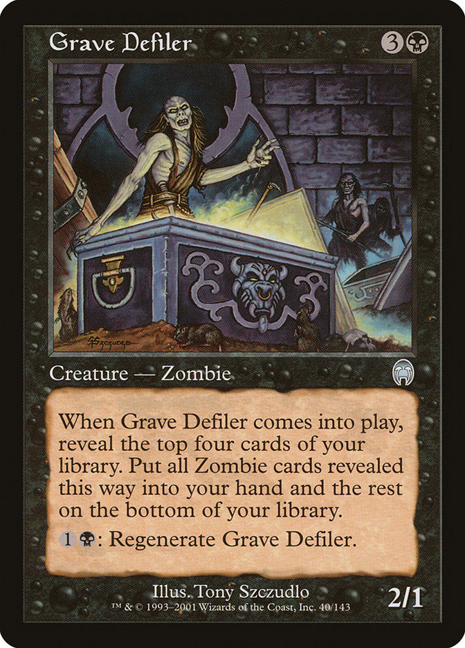 Magic | Grave Defiler [Apocalypse] | The Nerd Merchant
