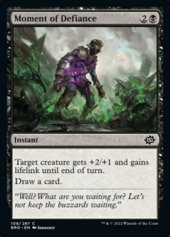 Magic | Moment of Defiance [The Brothers' War] | The Nerd Merchant