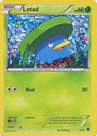 Pokemon | Lotad (2/12) [McDonald's Promos: 2015 Collection] | The Nerd Merchant