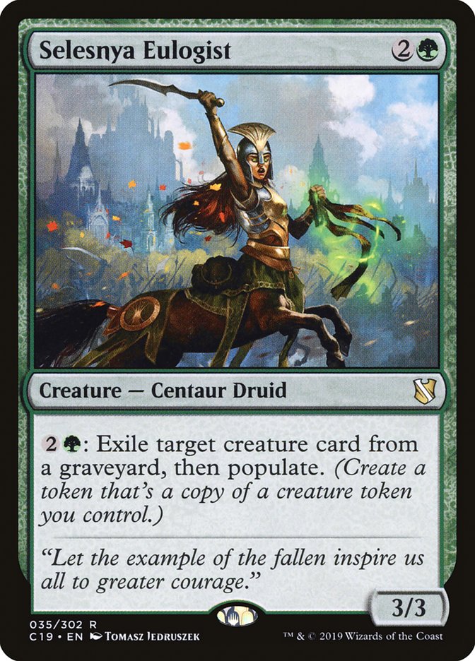 Magic | Selesnya Eulogist [Commander 2019] | The Nerd Merchant