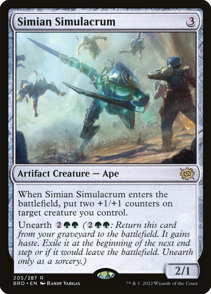 Magic | Simian Simulacrum [The Brothers' War] | The Nerd Merchant
