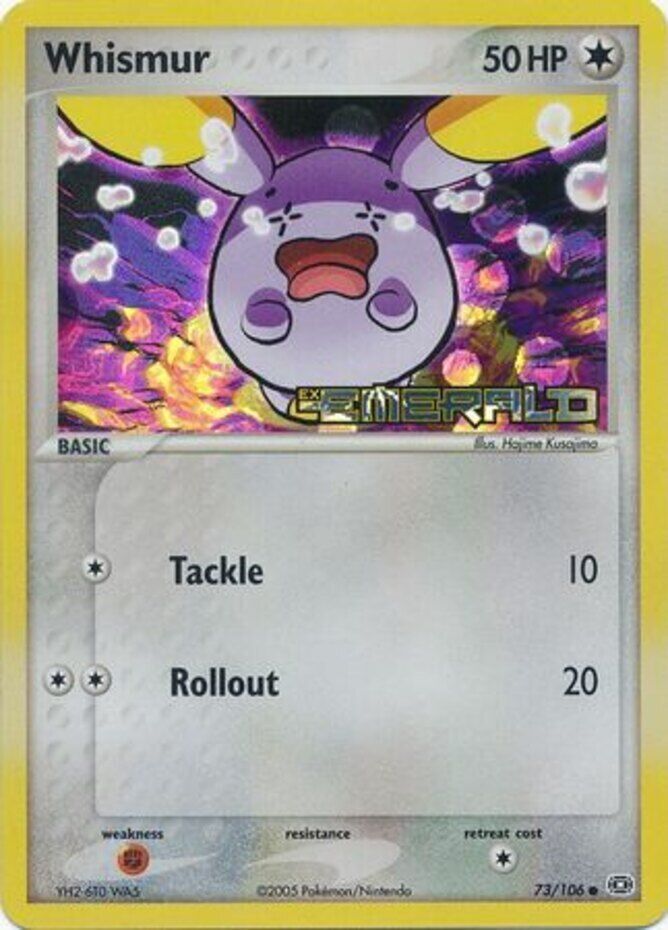 Pokemon | Whismur (73/106) (Stamped) [EX: Emerald] | The Nerd Merchant