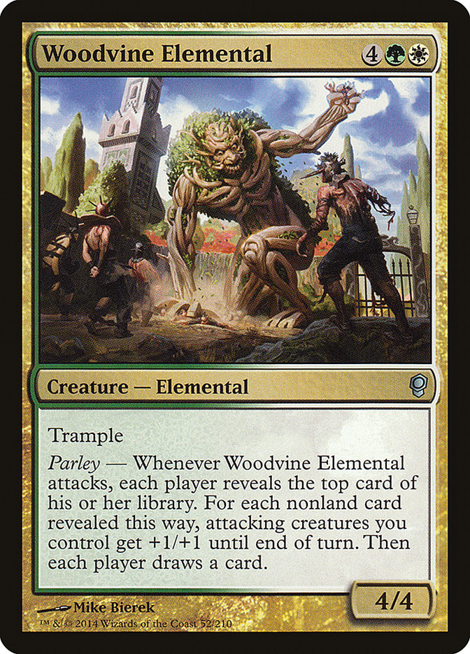 Magic | Woodvine Elemental [Conspiracy] | The Nerd Merchant