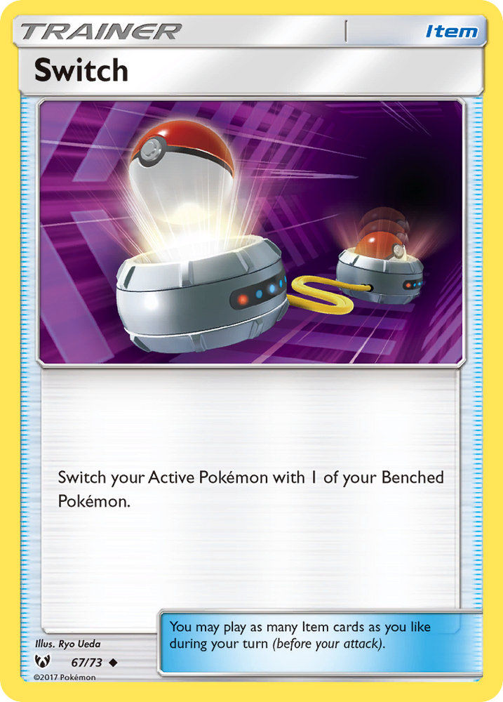 Pokemon | Switch (67/73) [Sun & Moon: Shining Legends] | The Nerd Merchant
