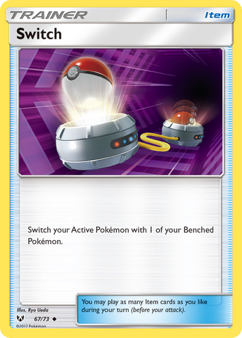 Pokemon | Switch (67/73) [Sun & Moon: Shining Legends] | The Nerd Merchant