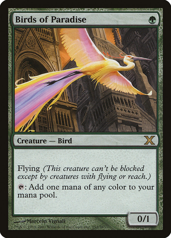 Magic | Birds of Paradise [Tenth Edition] | The Nerd Merchant