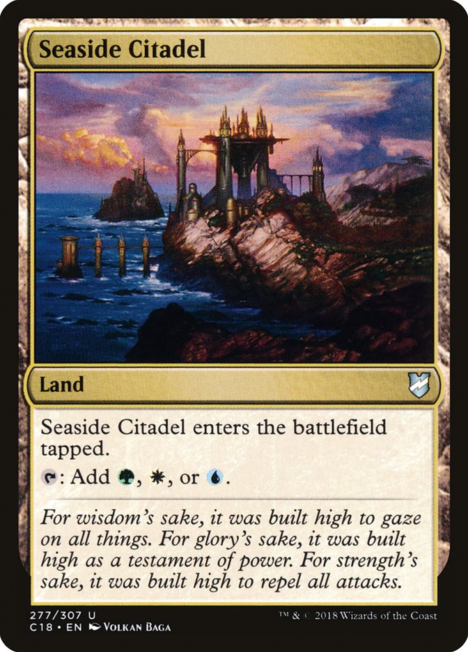 Magic | Seaside Citadel [Commander 2018] | The Nerd Merchant