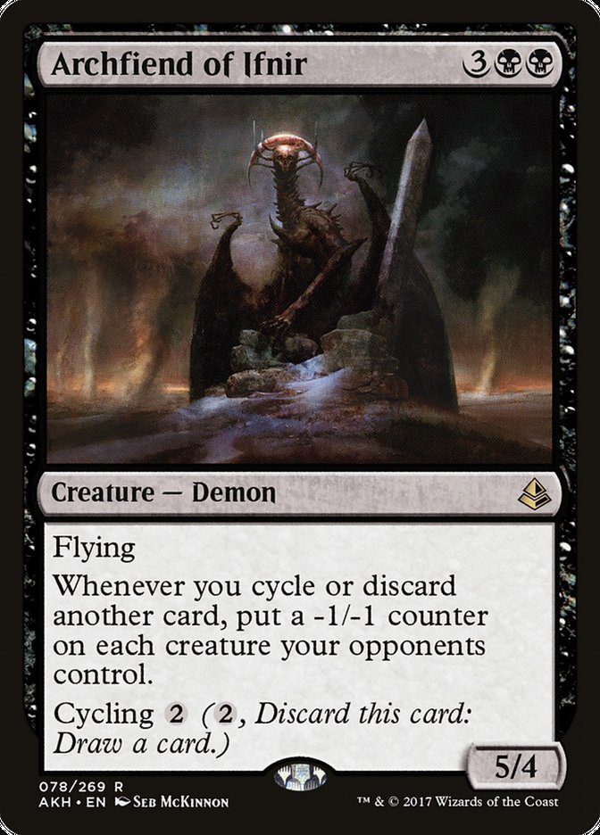 Magic | Archfiend of Ifnir [Amonkhet] | The Nerd Merchant