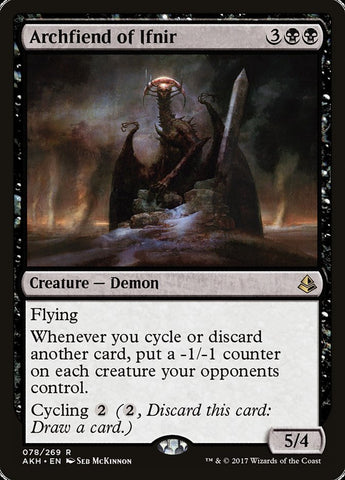 Magic | Archfiend of Ifnir [Amonkhet] | The Nerd Merchant