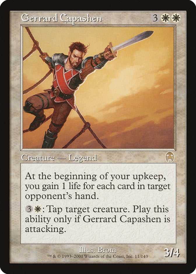 Magic | Gerrard Capashen [Apocalypse] | The Nerd Merchant