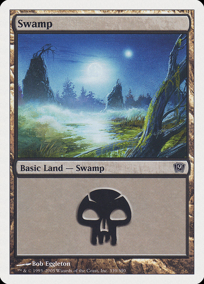 Magic | Swamp (339) [Ninth Edition] | The Nerd Merchant
