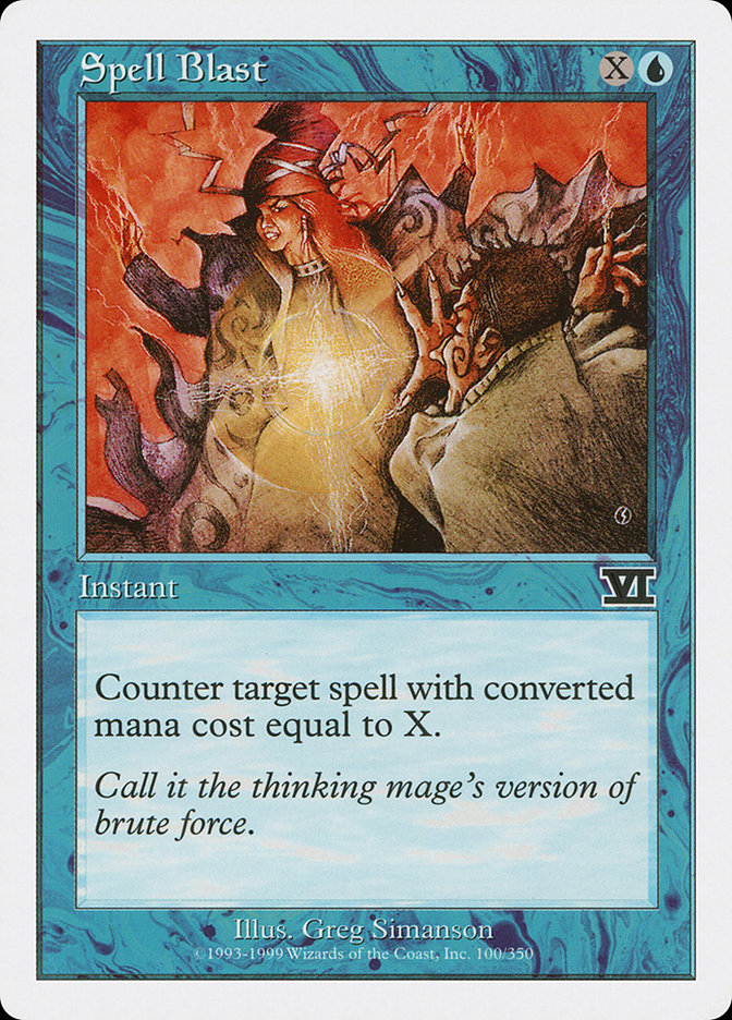 Magic | Spell Blast [Classic Sixth Edition] | The Nerd Merchant