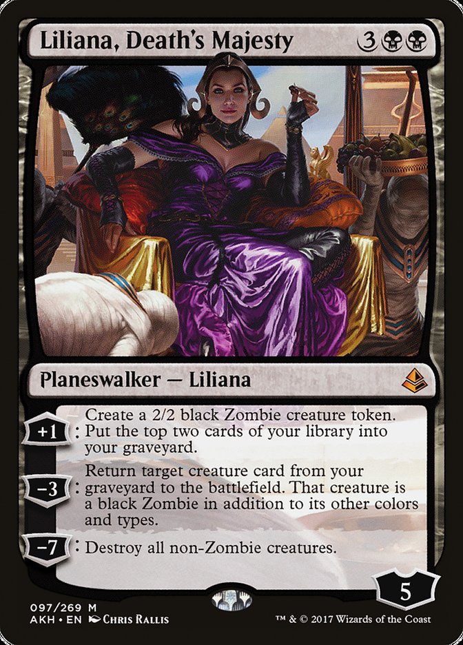 Magic | Liliana, Death's Majesty [Amonkhet] | The Nerd Merchant