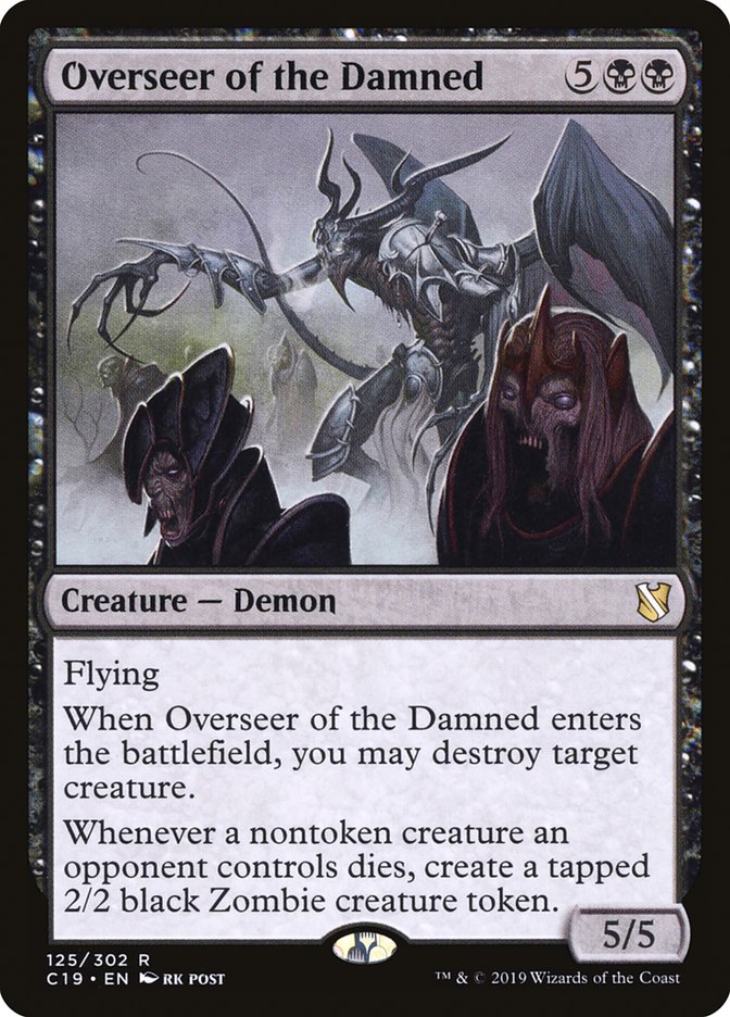 Magic | Overseer of the Damned [Commander 2019] | The Nerd Merchant