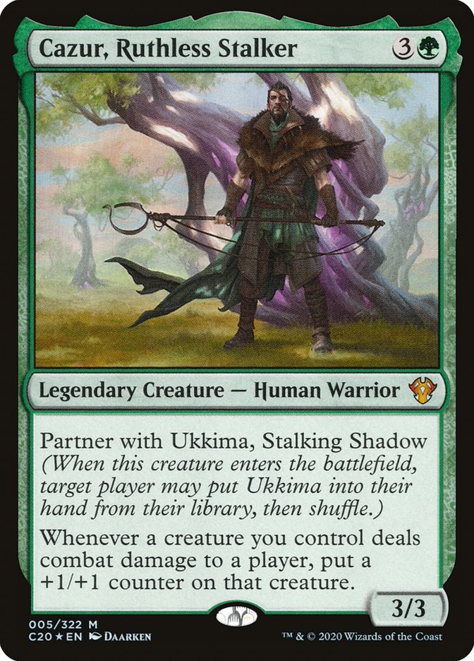 Magic | Cazur, Ruthless Stalker [Commander 2020] | The Nerd Merchant