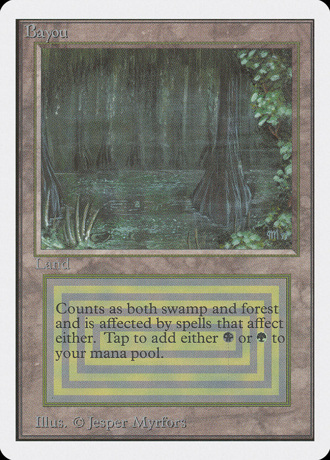 Magic | Bayou [Unlimited Edition] | The Nerd Merchant
