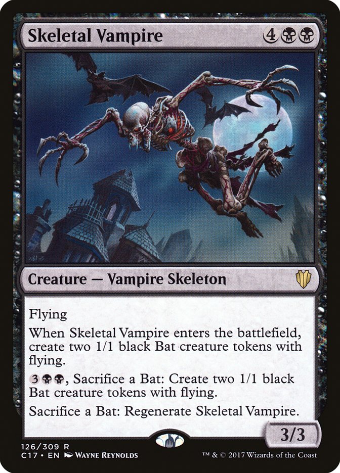 Magic | Skeletal Vampire [Commander 2017] | The Nerd Merchant