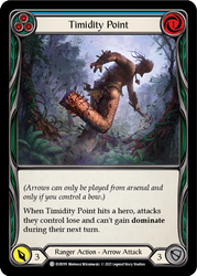 Flesh and Blood TCG | Timidity Point (Blue) [EVR099] (Everfest)  1st Edition Rainbow Foil | The Nerd Merchant