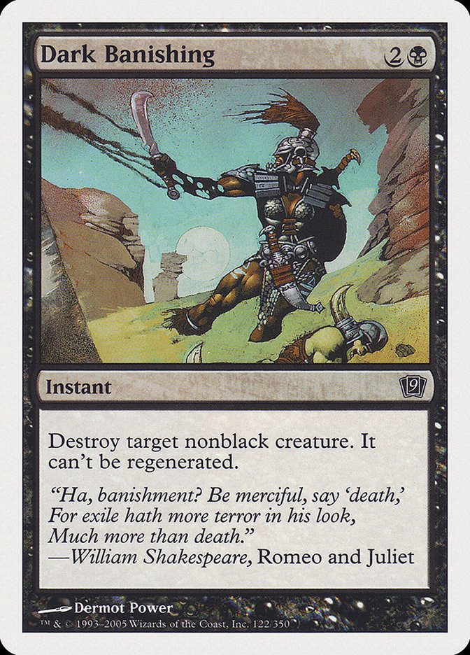 Magic | Dark Banishing [Ninth Edition] | The Nerd Merchant
