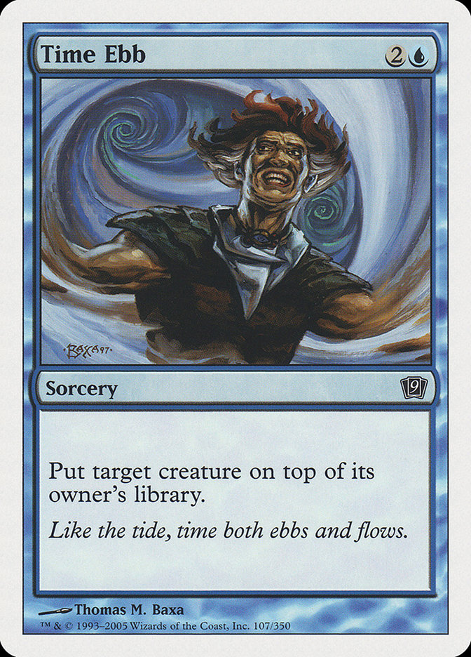 Magic | Time Ebb [Ninth Edition] | The Nerd Merchant