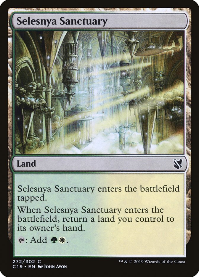 Magic | Selesnya Sanctuary [Commander 2019] | The Nerd Merchant