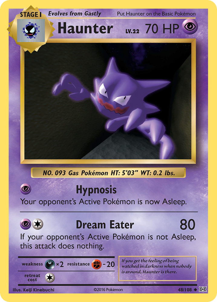 Pokemon | Haunter (48/108) [XY: Evolutions] | The Nerd Merchant