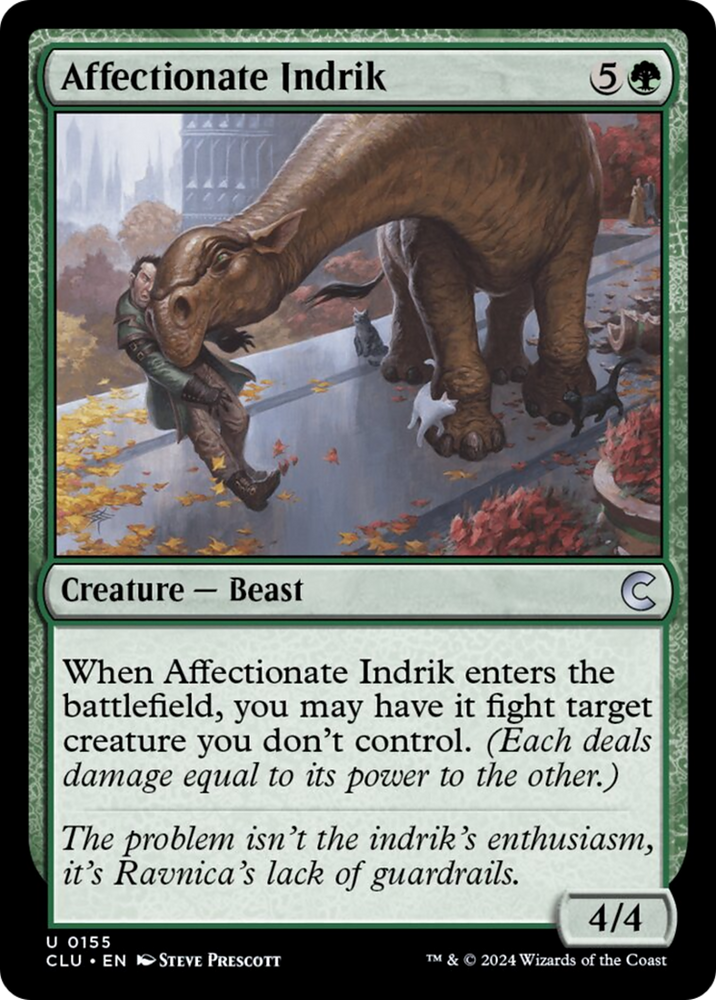 Magic | Affectionate Indrik [Ravnica: Clue Edition] | The Nerd Merchant