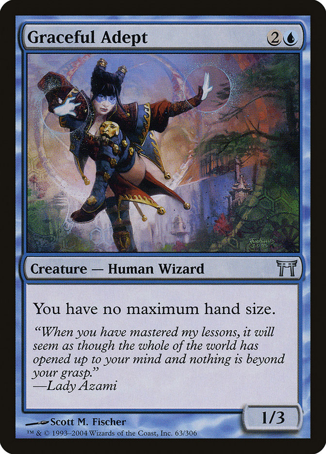 Magic | Graceful Adept [Champions of Kamigawa] | The Nerd Merchant
