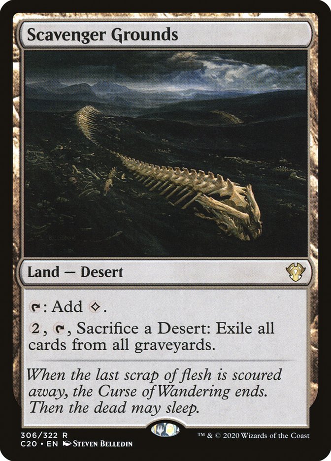Magic | Scavenger Grounds [Commander 2020] | The Nerd Merchant
