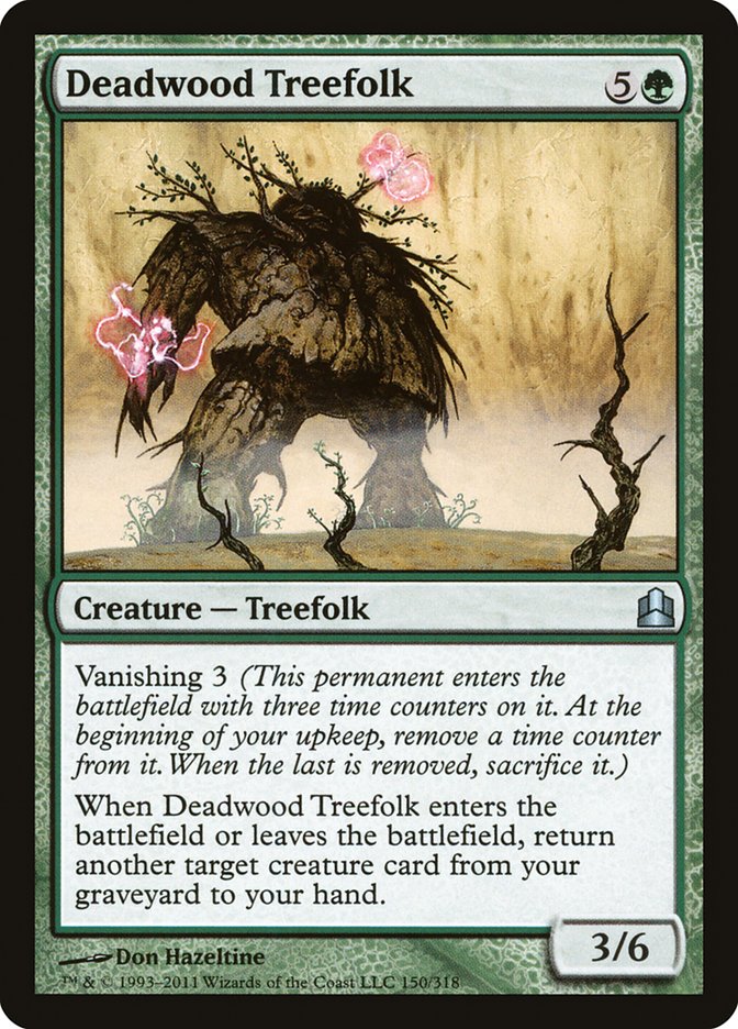 Magic | Deadwood Treefolk [Commander 2011] | The Nerd Merchant