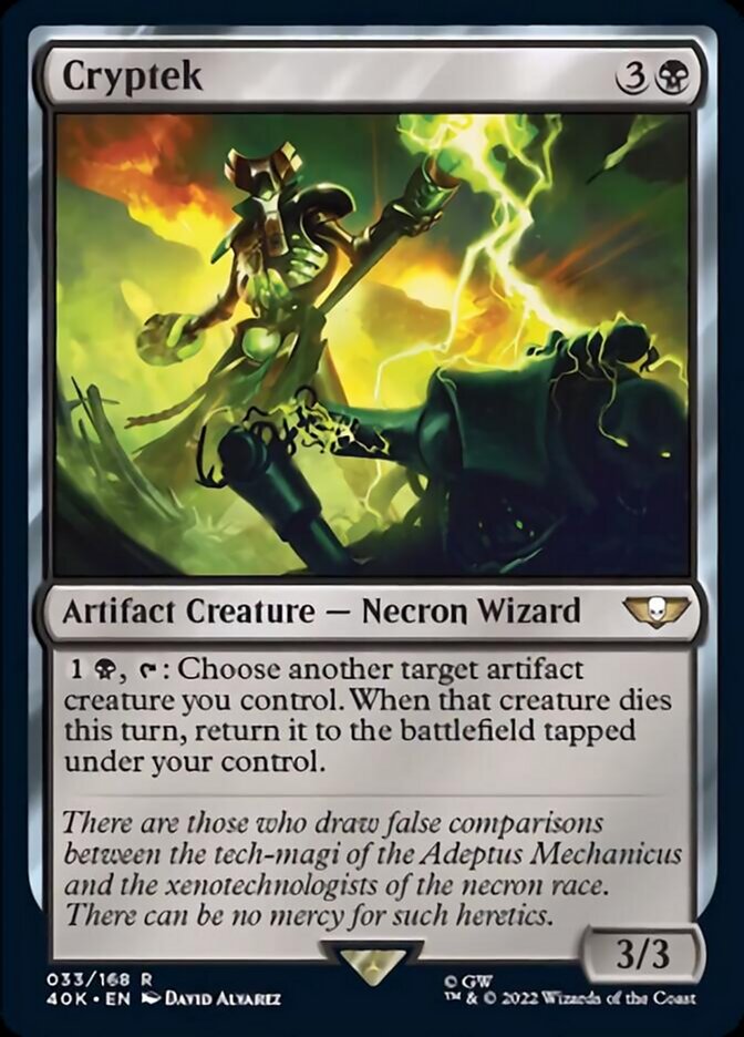 Magic | Cryptek (Surge Foil) [Warhammer 40,000] | The Nerd Merchant