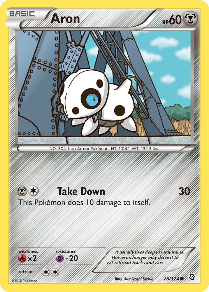 Pokemon | Aron (78/124) [Black & White: Dragons Exalted] | The Nerd Merchant