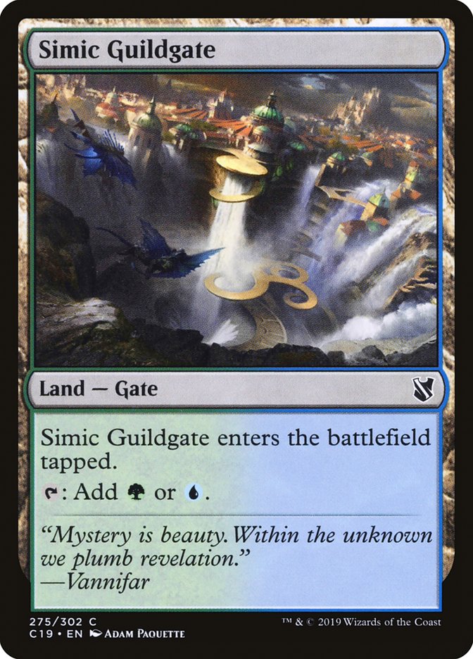 Magic | Simic Guildgate [Commander 2019] | The Nerd Merchant