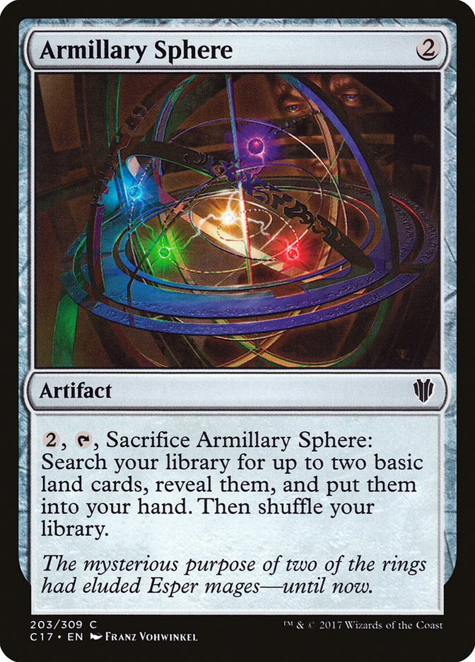 Magic | Armillary Sphere [Commander 2017] | The Nerd Merchant