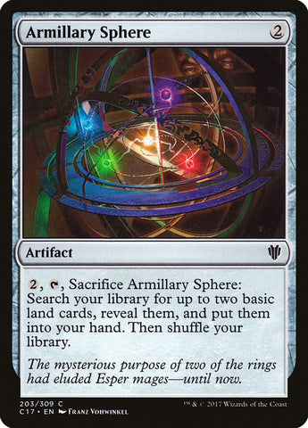 Magic | Armillary Sphere [Commander 2017] | The Nerd Merchant