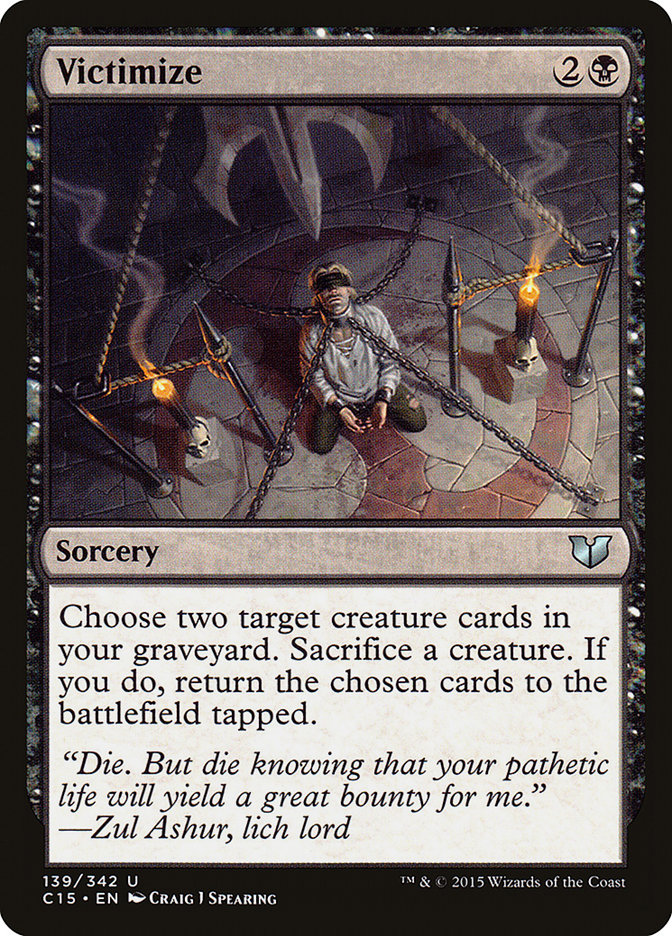 Magic | Victimize [Commander 2015] | The Nerd Merchant