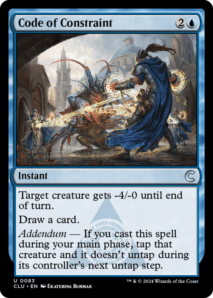 Magic | Code of Constraint [Ravnica: Clue Edition] | The Nerd Merchant