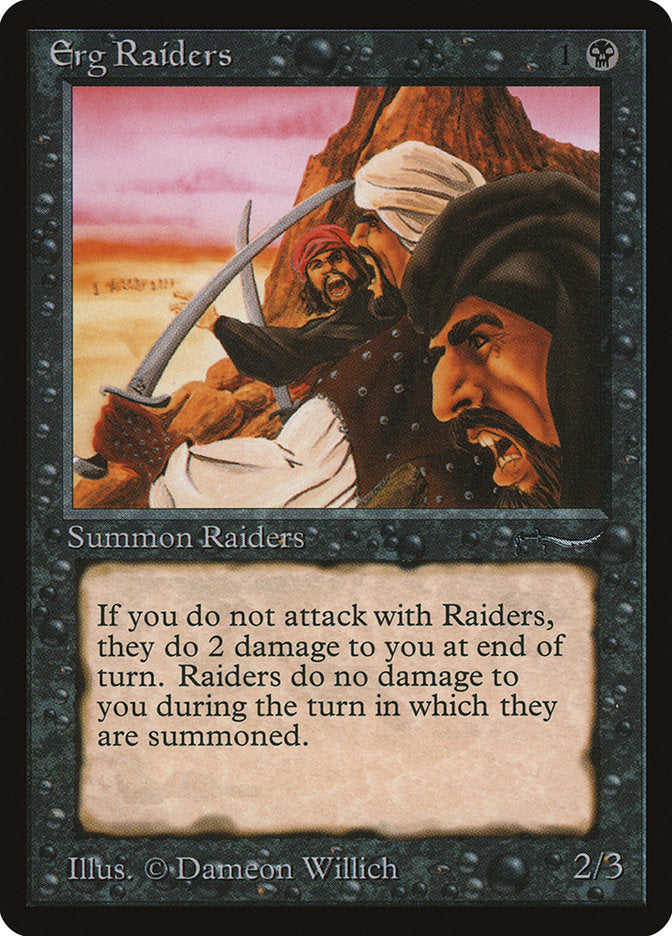 Magic | Erg Raiders (Dark Mana Cost) [Arabian Nights] | The Nerd Merchant
