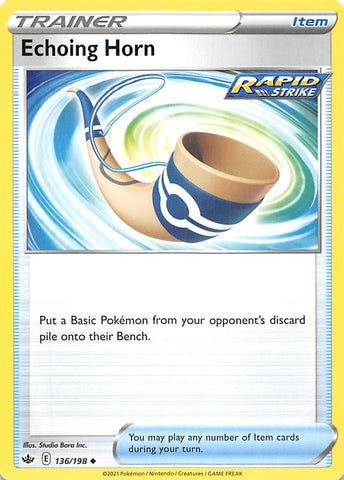 Pokemon | Echoing Horn (136/198) [Sword & Shield: Chilling Reign] | The Nerd Merchant