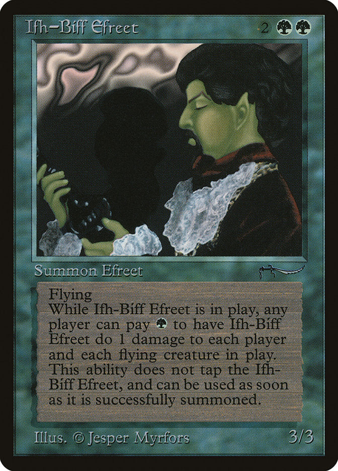 Magic | Ifh-Biff Efreet [Arabian Nights] | The Nerd Merchant